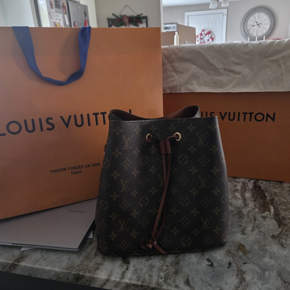 Louis Vuitton Brown Monogram Shoulder Bag